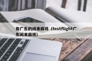 有广东的闲来麻将（testflight广东闲来麻将）