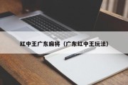 红中王广东麻将（广东红中王玩法）