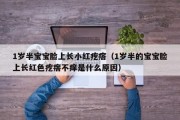 1岁半宝宝脸上长小红疙瘩（1岁半的宝宝脸上长红色疙瘩不痒是什么原因）